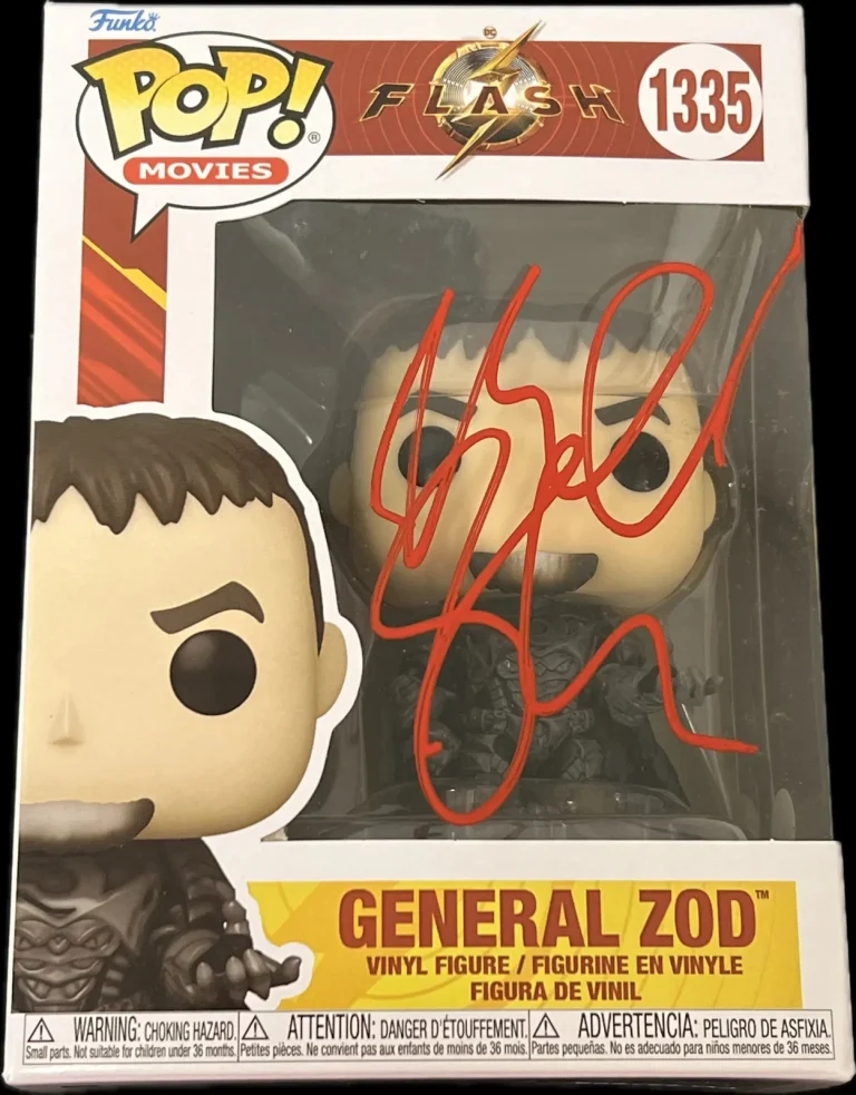 Michael Shannon signed Funko Pop #1335 JSA General Zod