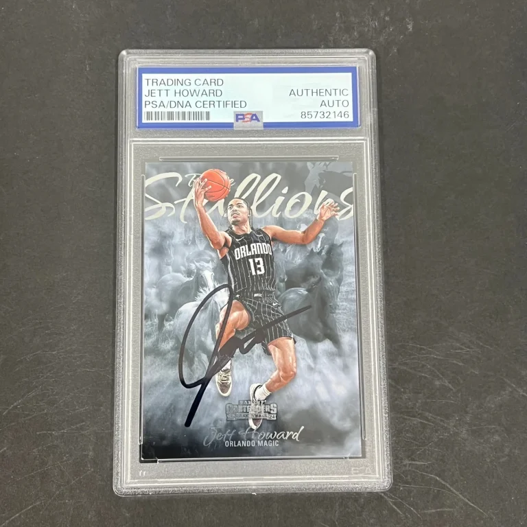 2023-24 Panini Contenders Basketball#15 Jett Howard Signed Card PSA Auto