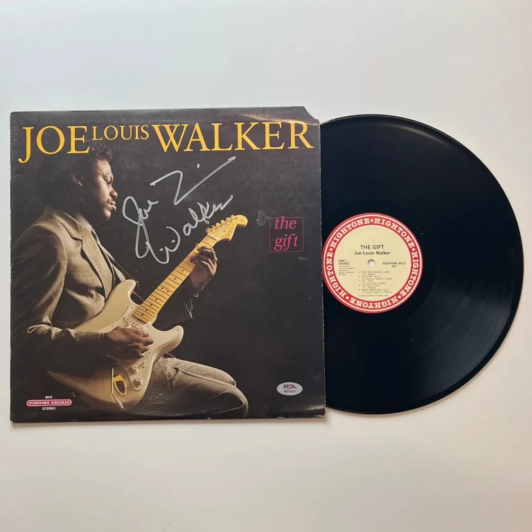 Joe Louis Walker Signed Album The Gift PSA Autographed