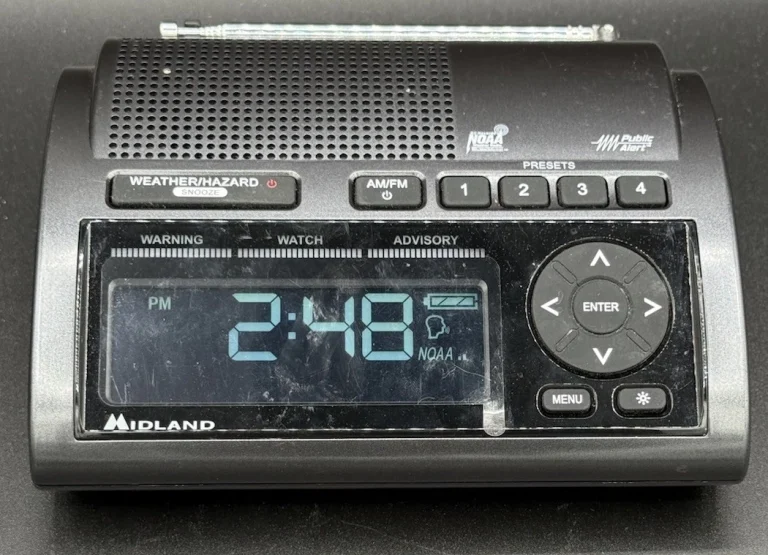Midland WR400 NOAA Emergency Weather Alert Radio AM FM Radio Rare