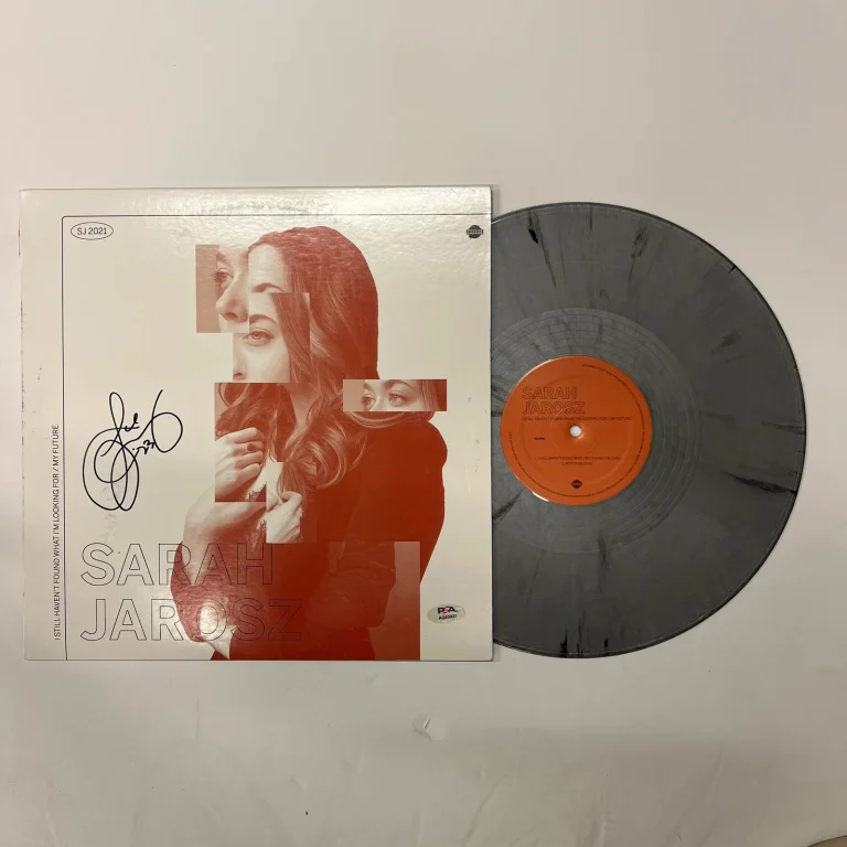 Sarah Jarosz  Signed My Future Vinyl Album PSA Auth