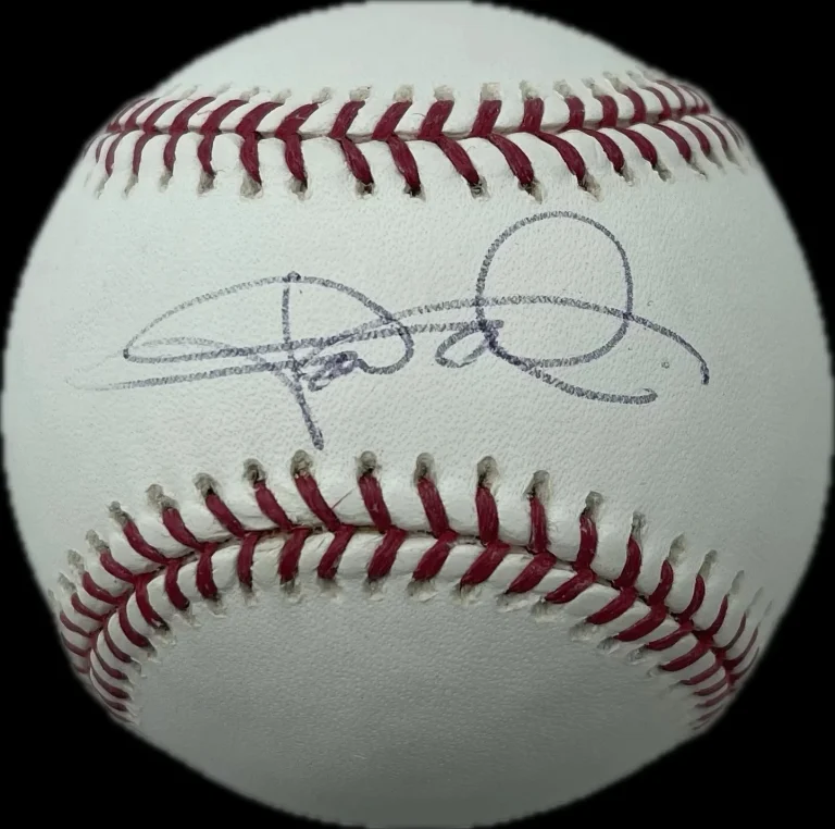 Jared Wright Signed MLB Baseball BAS Autographed