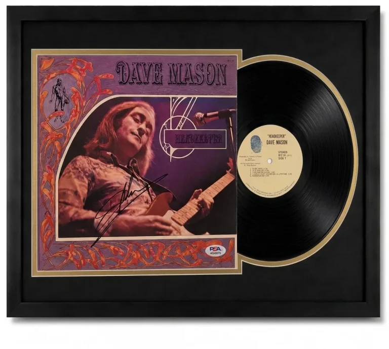 Dave Mason Signed Headkeeper Framed Vinyl PSA Album Auth