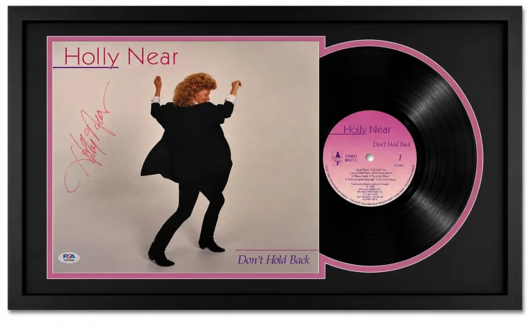 Holly Near Signed Don't Hold Back Framed Vinyl PSA Album Auth