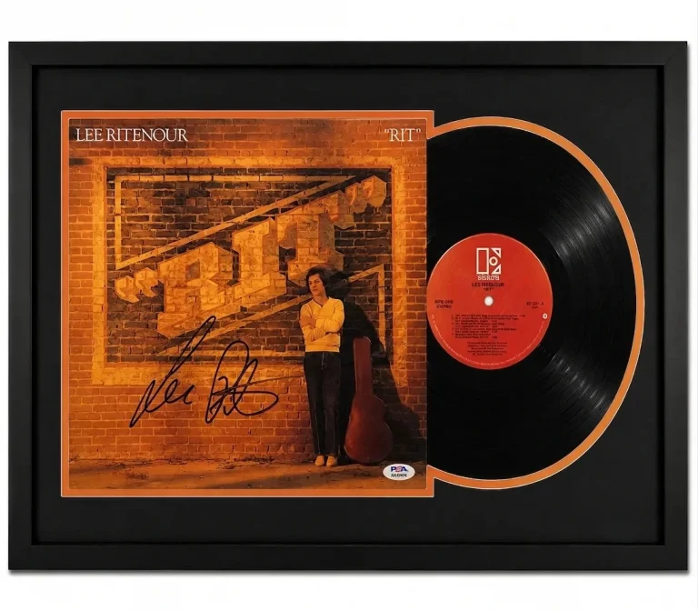 Lee Ritenour Signed RIT Framed Vinyl PSA Album Auth