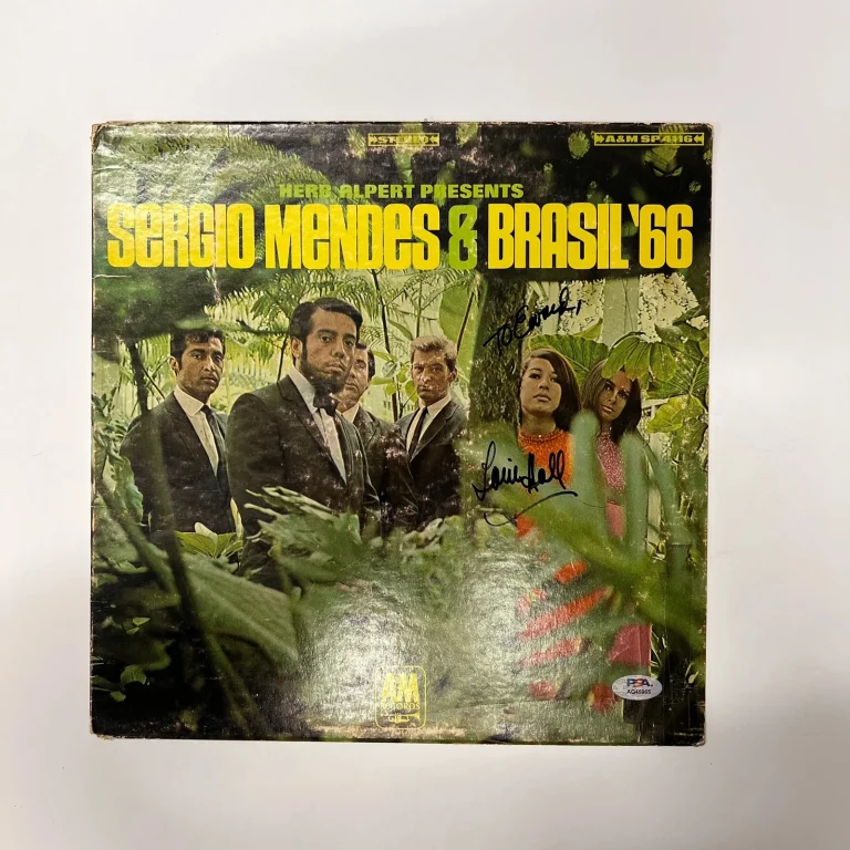 Lani Hal Signed Herb Alpert Presents Sergio Mendes & Brasil '66 Vinyl PSA Album