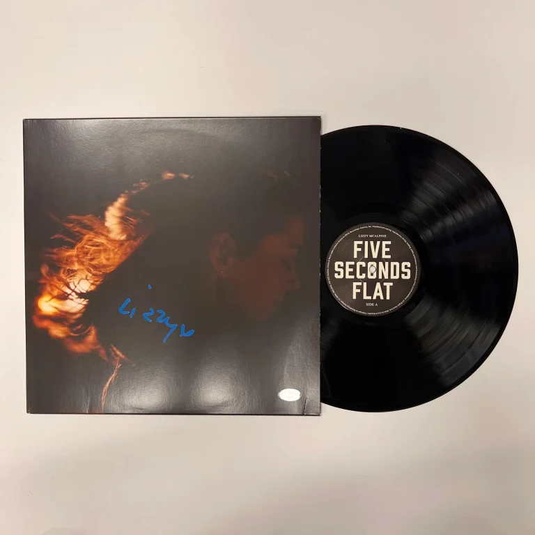 Lizzy McAlpine Signed Five Seconds Flat Vinyl PSA Album Autographed