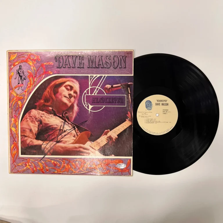 Dave Mason Signed Headkeeper Vinyl PSA Album Auth