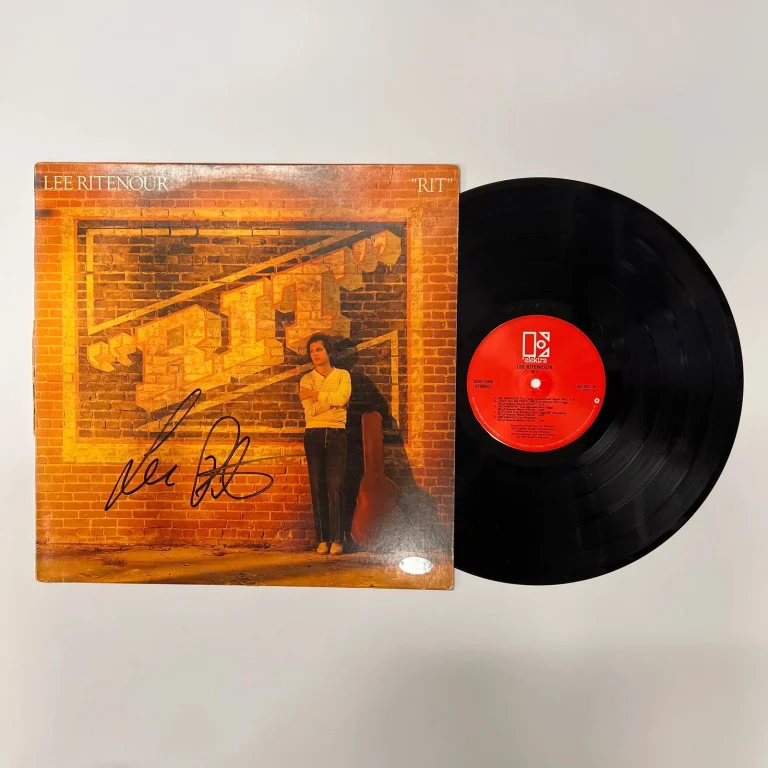 Lee Ritenour Signed Rit Vinyl Album PSA