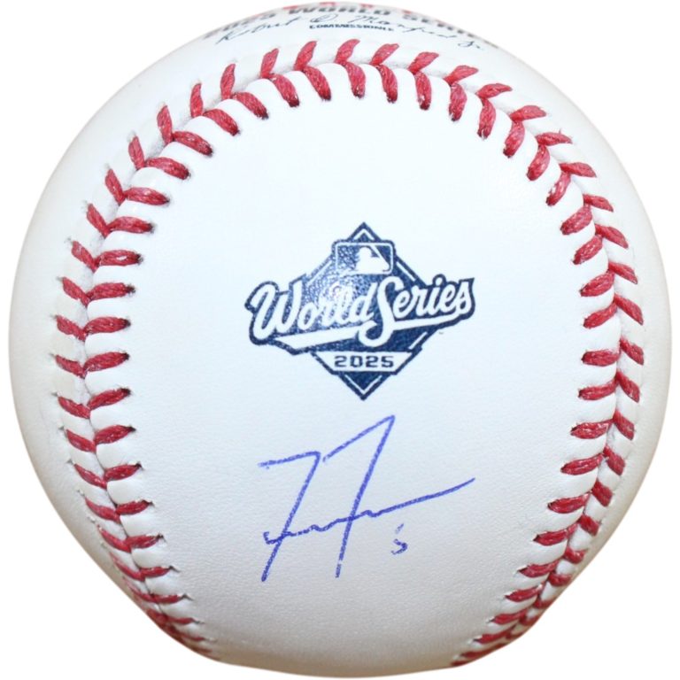 Freddie Freeman Autographed LA Dodgers 2025 WS Champs Baseball Fanatics 58305
