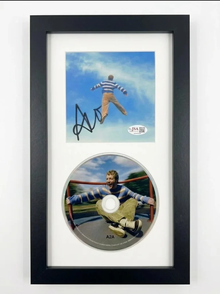 Alex Warren Signed Wildchild Framed Display CD Insert JSA Autographed