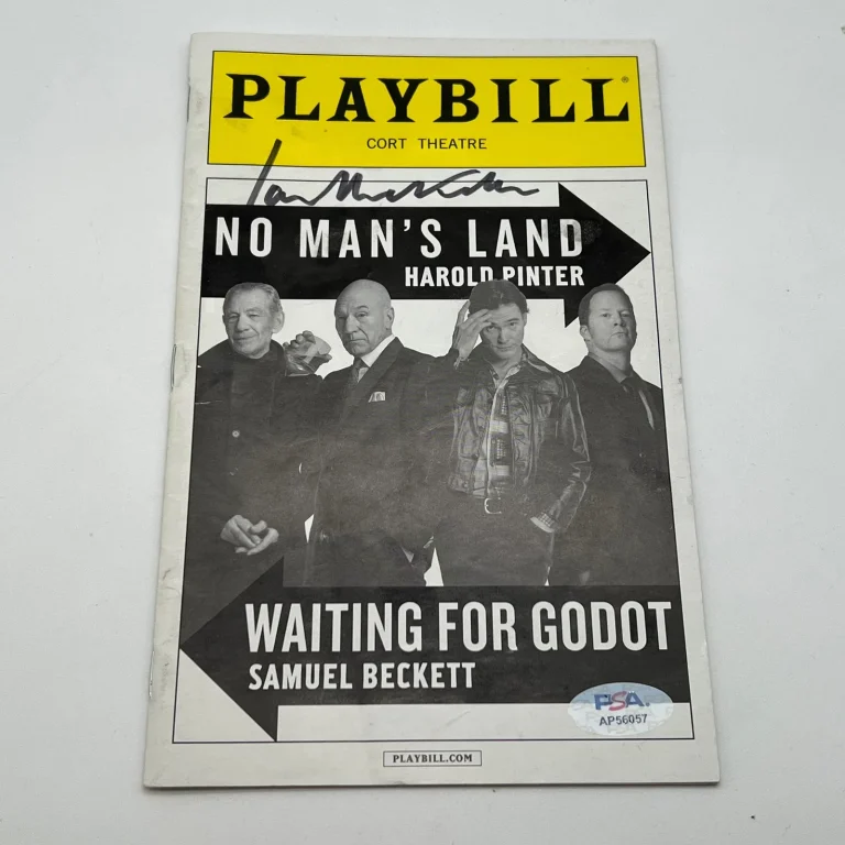 Ian Mckellen Signed PLAYBILL 