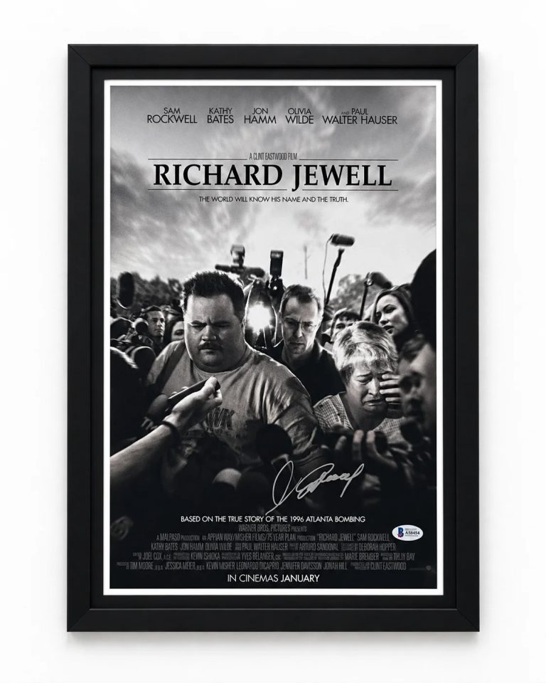 Clint Eastwood Signed 11x17 Richard Jewell Photo Framed Movie Poster BAS Auth