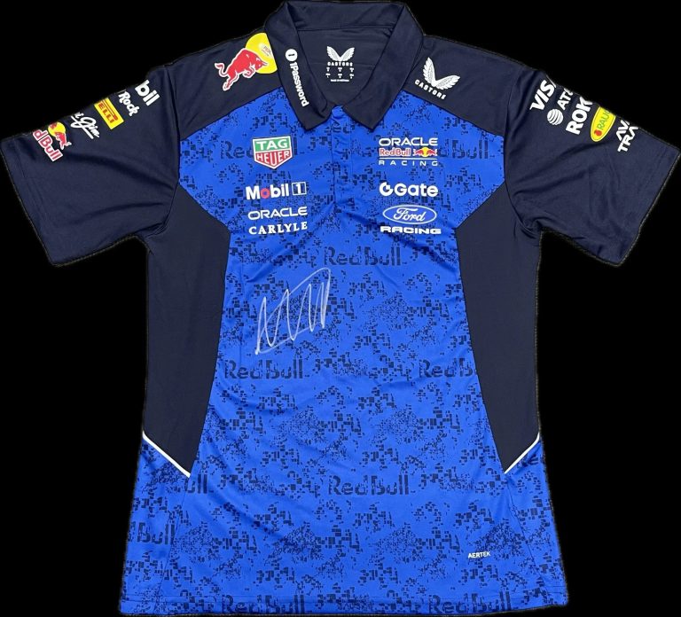Max Verstappen Signed F1 Jersey PSA Autographed Red Bull
