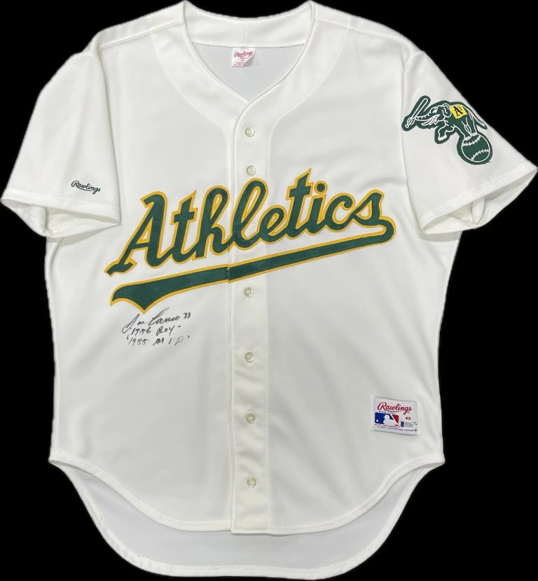 Jose Canseco Signed Jersey BAS Oakland Athletics Autographed