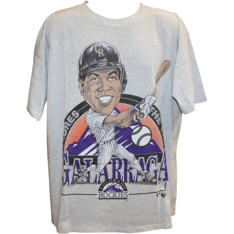 Andres Galarraga Colorado Rockies 1993 Grey 