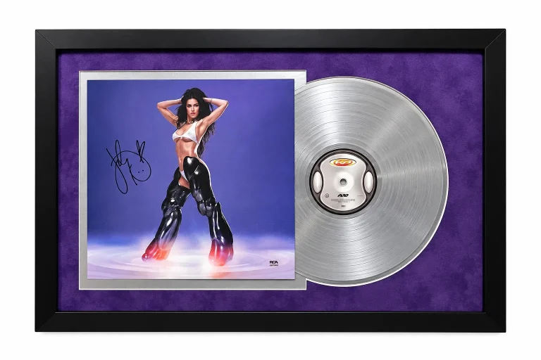 Katy Perry Signed 143 Framed Display CD Album PSA Autographed