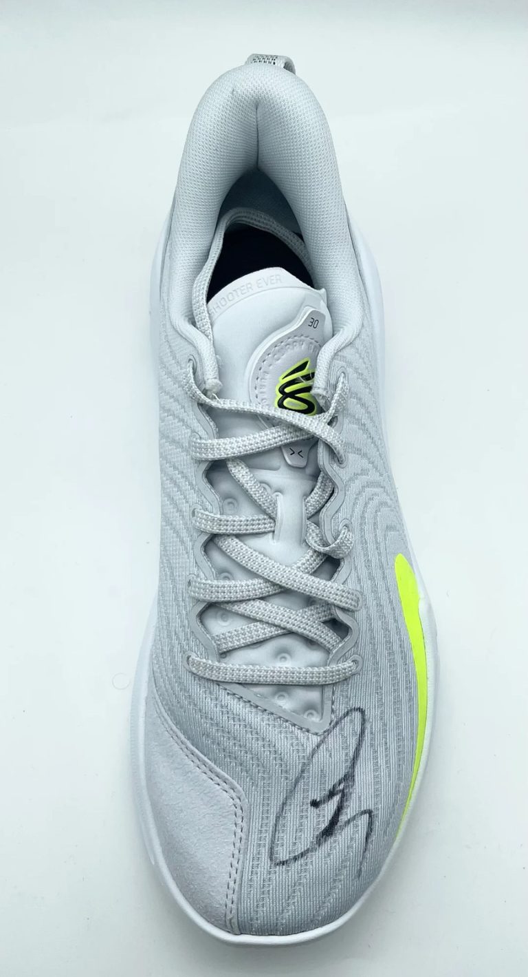 Stephen Curry Signed Basketball Shoe Golden State Warriors
