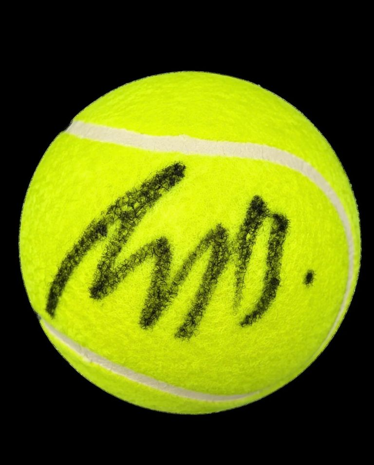 Andy Roddick Signed Tennis Ball PSA