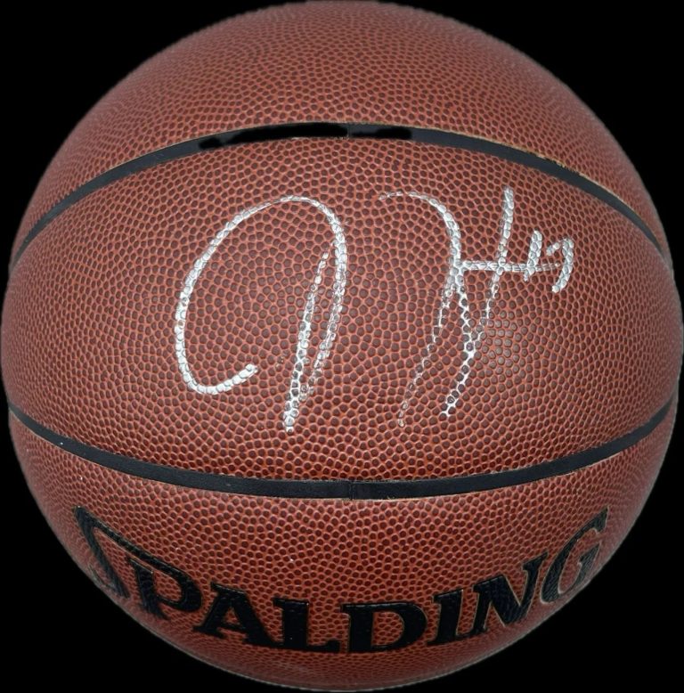 James Harden Signed Basketball NBA PSA Cavaliers