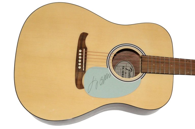 Jimmy Buffett Signed Autograph Fender Acoustic Guitar Margaritaville w/ JSA COA