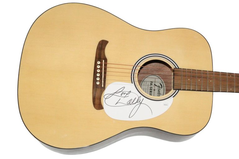 Dolly Parton Signed Autograph Fender Acoustic Guitar - Jolene w/ JSA COA