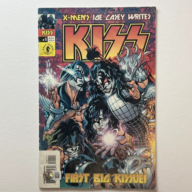 Gene Simmons signed KISS #1 BAS Autographed