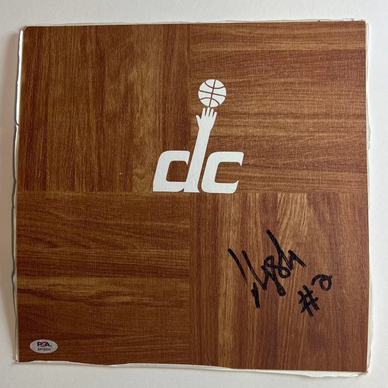 John Wall Washington Wizards Signed Floorboard NBA PSA