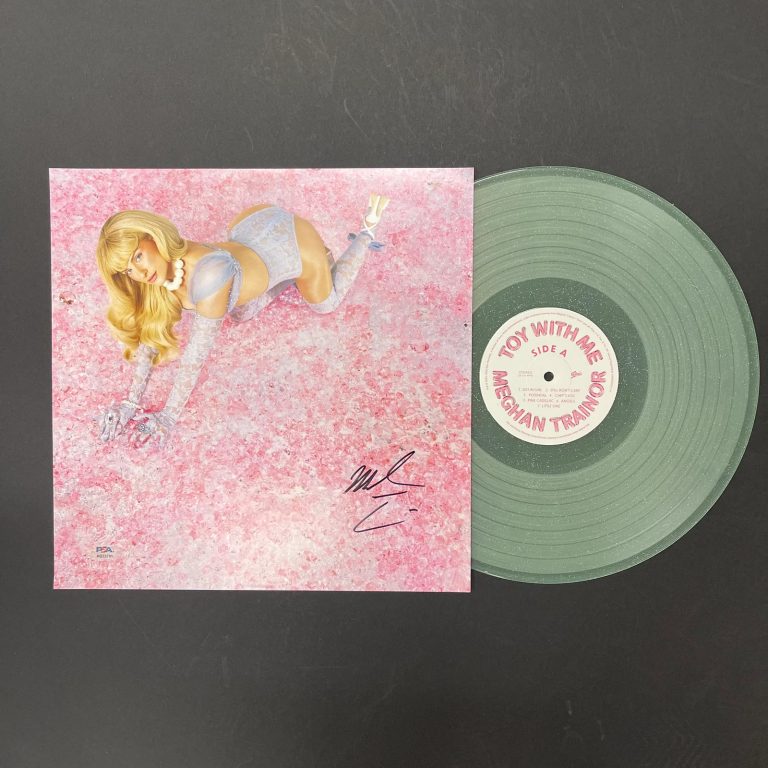 Meghan Trainor Signed Toy With Me  Vinyl Album PSA Auth