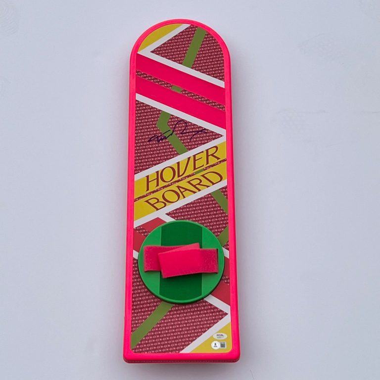 Michael J. Fox Signed Hoverboard PSA Autographed Back to the Future Auto 10