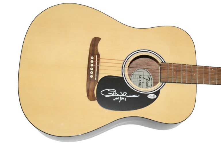 Cliff Williams AC/DC Signed Autograph Fender Guitar - Back in Black w/ JSA COA