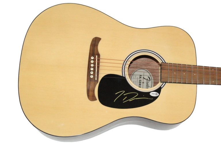 Gordon Downie The Tragically Hip Signed Autograph Fender Guitar w/ JSA COA