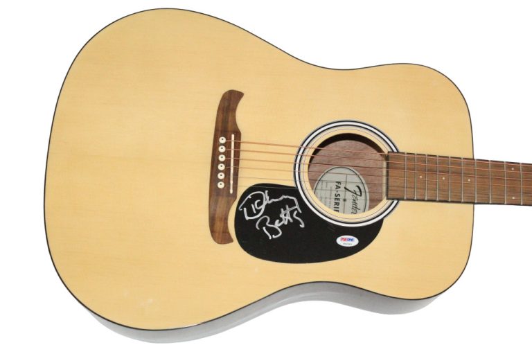 Dickey Betts Allman Brothers Band Signed Autograph Fender Guitar w/ PSA COA