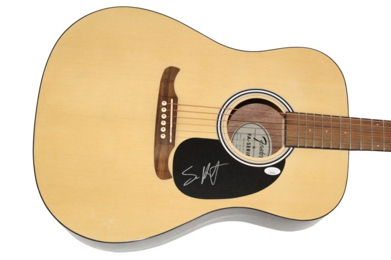Sam Hunt Signed Autograph Fender Acoustic Guitar - Southside w/ JSA COA