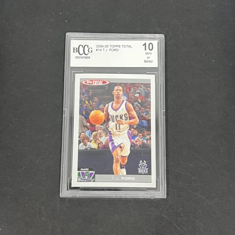 TJ Ford 2005 Topps Total#14 BCCG 10