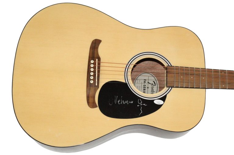Melanie Safka Signed Autograph Fender Acoustic Guitar - 1969 Woodstock JSA COA