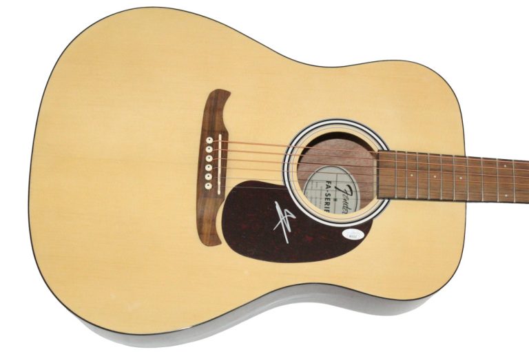 Matisyahu Signed Autograph Fender Guitar - King Without a Crown w/ JSA COA