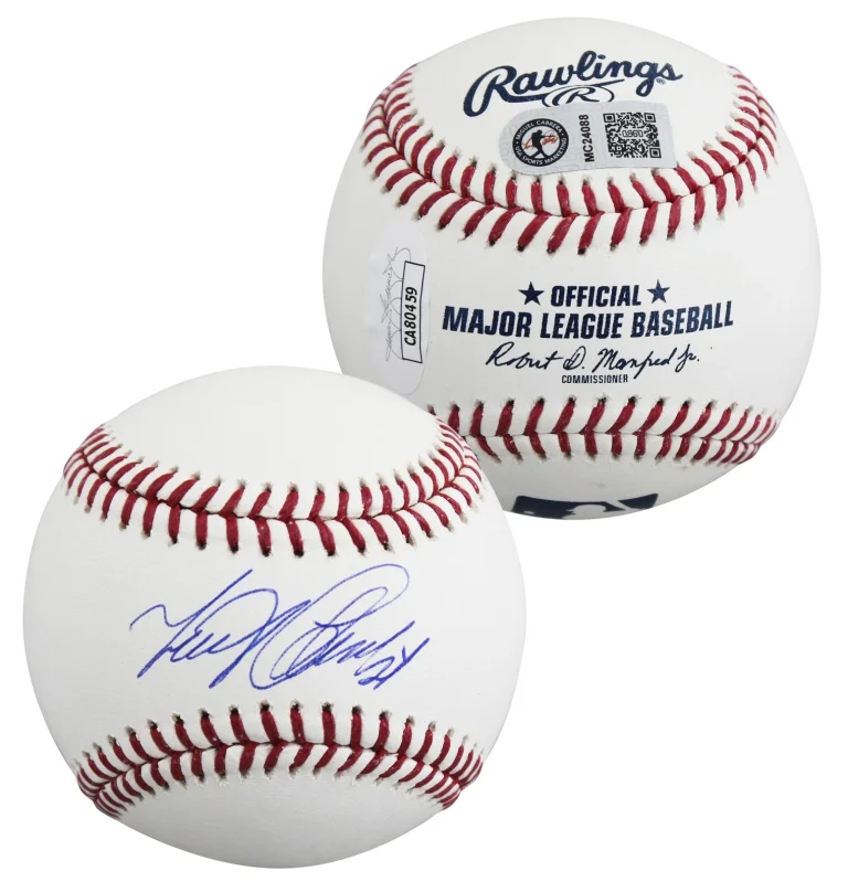 Tigers Miguel Cabrera Authentic Signed Robert Manfred OML Baseball JSA