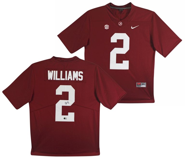 Alabama Ryan Williams Authentic Signed Maroon Nike Jersey BAS #BY031323