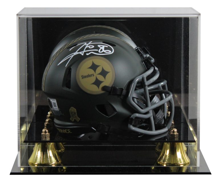 Steelers Hines Ward Authentic Signed 2025 STS IV Speed Mini Helmet w/ Case BAS W