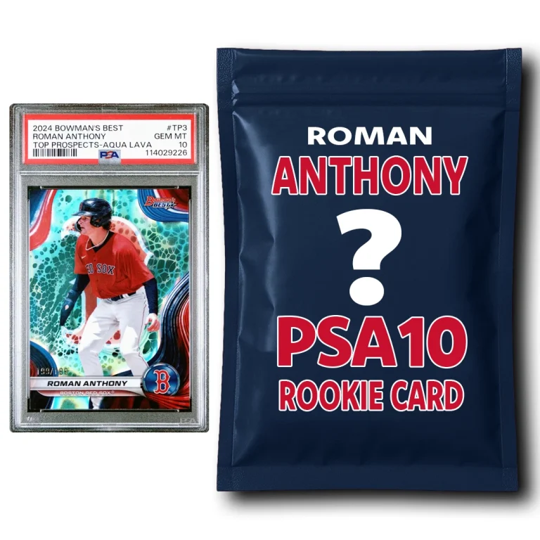Roman Anthony PSA 10 Graded Rookie Baseball Card Mystery Box
