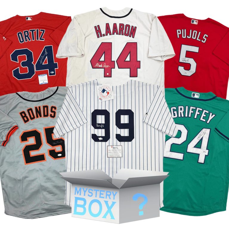 Random Autographed/Signed Jersey Mystery Box with PSA JSA or BAS COA