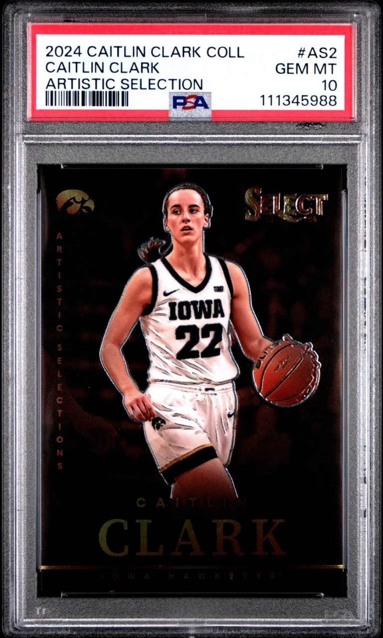 Graded 2024 Panini Caitlin Clark #AS2 Artistic Selection Card PSA 10
