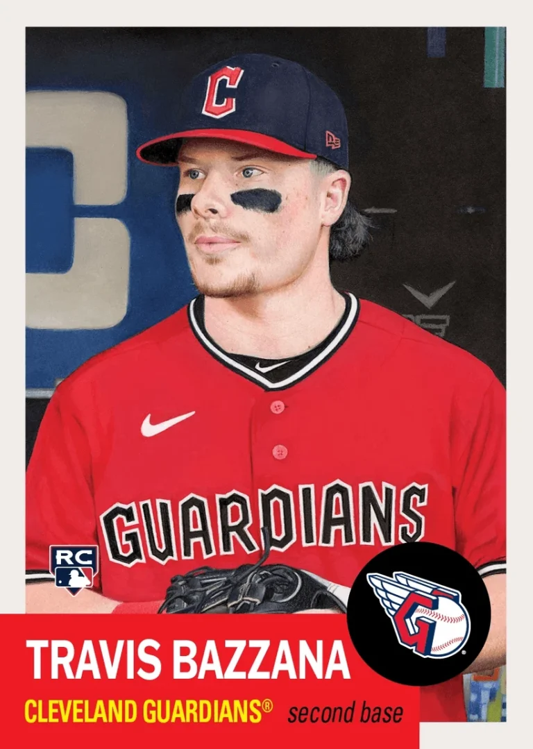 2026 Topps Now Travis Bazzana #941 Cleveland Guardians RC Baseball Card
