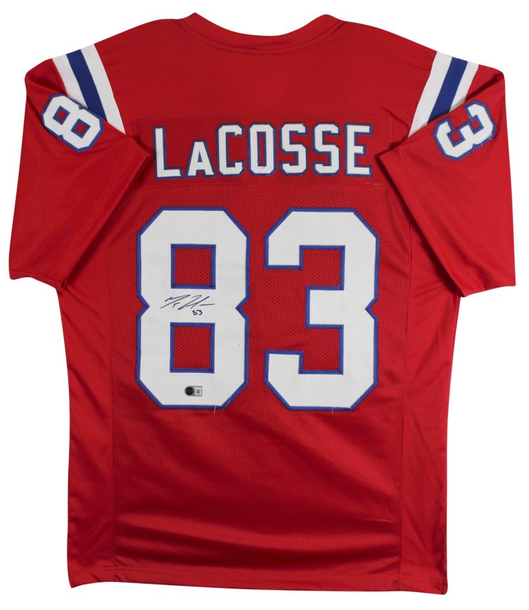 Matt LaCosse Authentic Signed Red Pro Style Jersey Autographed BAS #BY031330