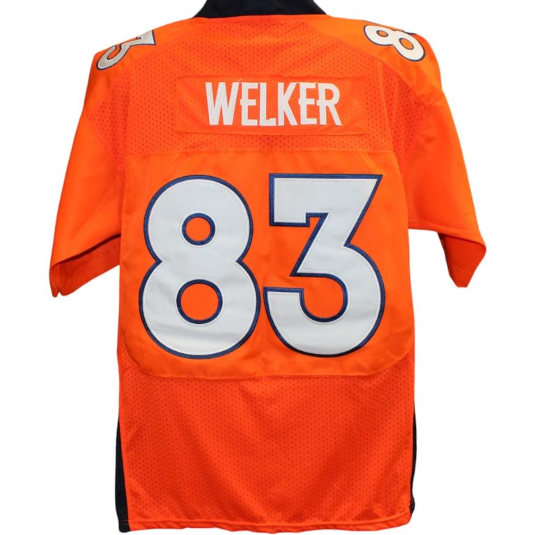 Wes Welker Denver Broncos Nike Size 44 Jersey Orange 58396