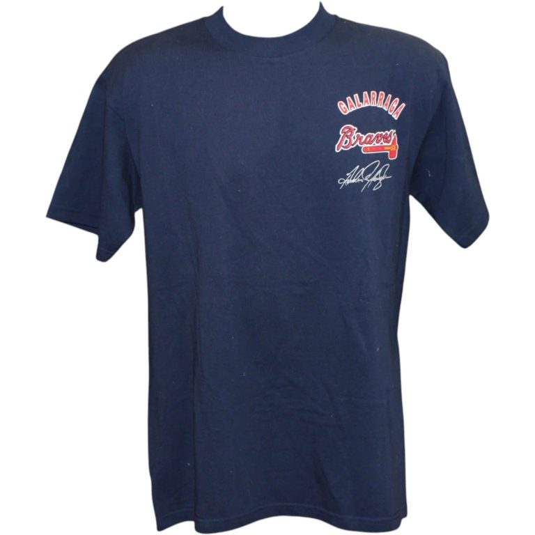 Andres Galarraga Atlanta Braves Sport Attack Shirt Size M 58379