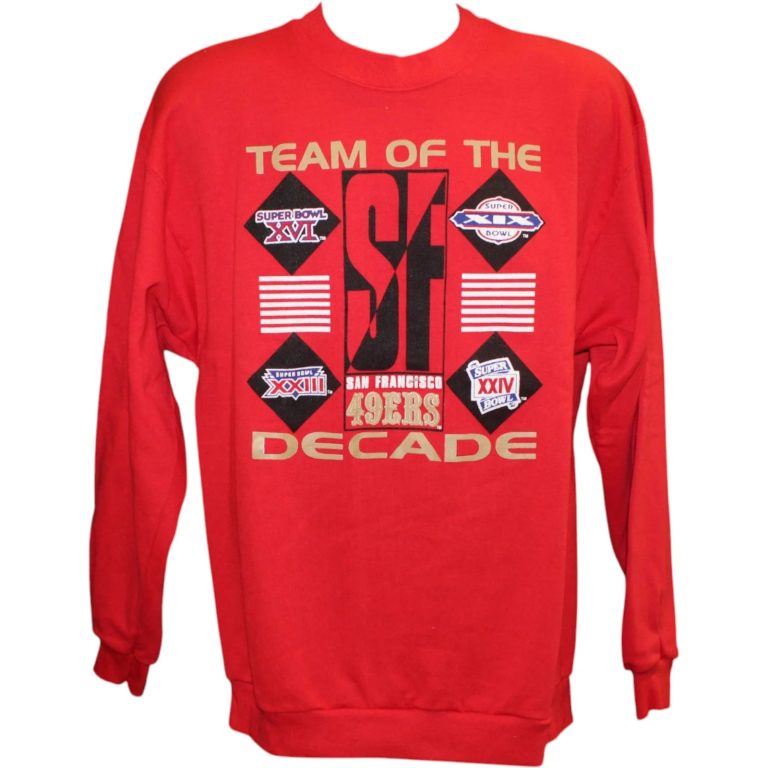 San Francisco 49ers Team of the Decade Shirt Black Size M 58402