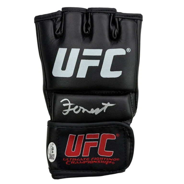 Autographed/Signed Forrest Griffin UFC MMA Ultimate Fighting Glove JSA COA