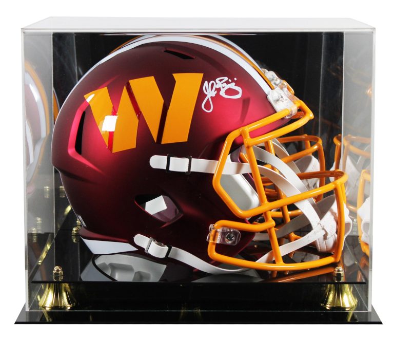 Commanders John Riggins Signed 2025 Alt F/S Speed Rep Helmet W/ Case BAS Witness
